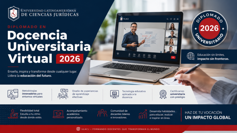 Diplomado en Docencia Universitaria Virtual 2026 Español de América Latina (es-419)