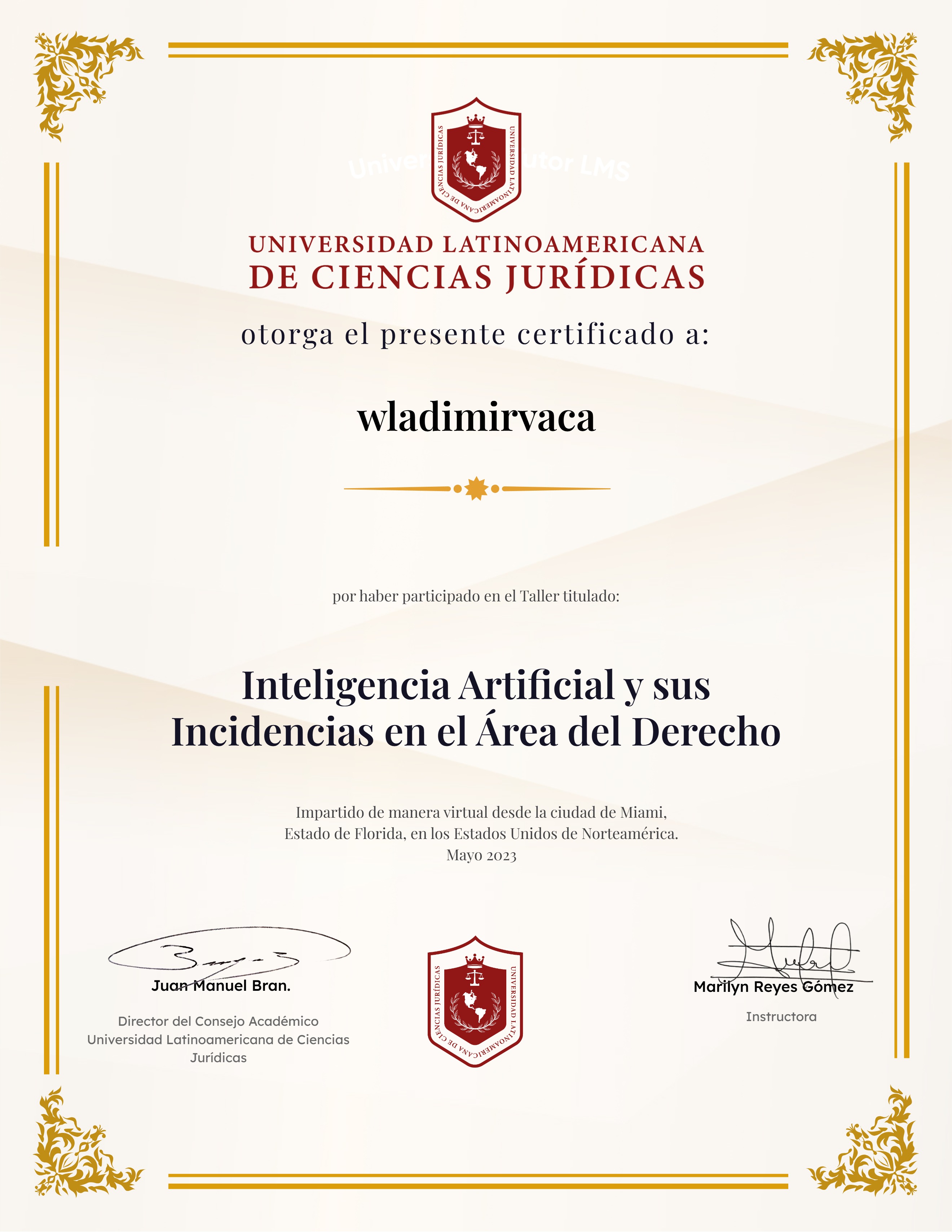 Inteligencia Artificial y sus Incidencias en el Área del Derecho